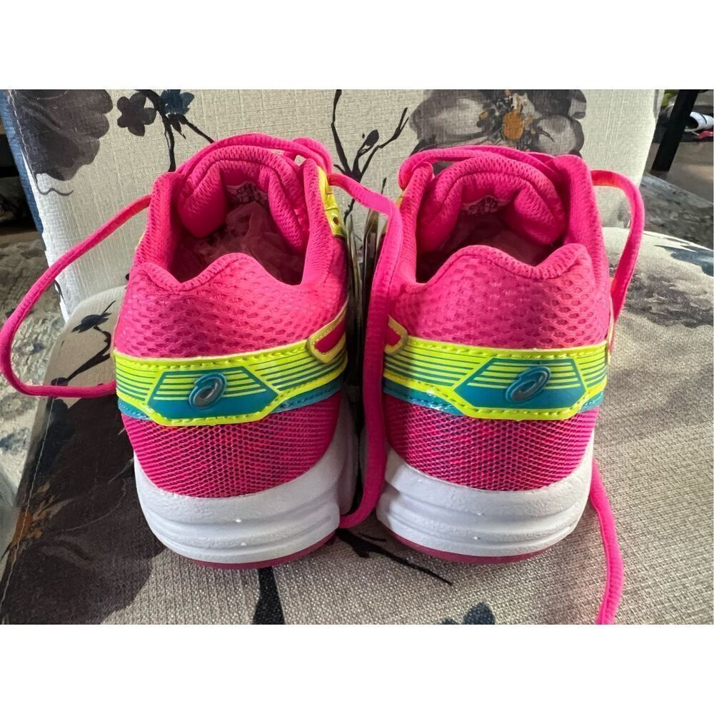 ASICS Gel Contend 3 Running Shoes C566N Women's Size US 5.5 Pink/FYG Reflective - Picture 2 of 12